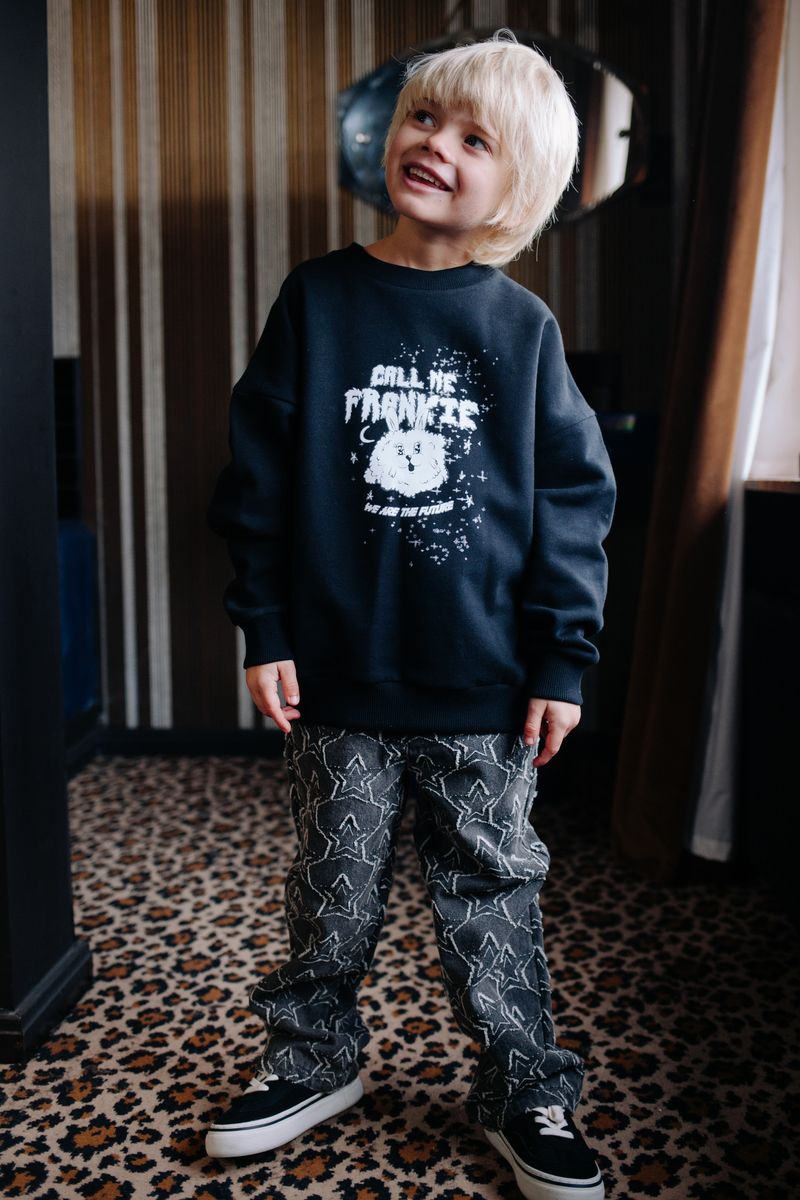Call Me Frankie Space Bunnie Sweater Boys