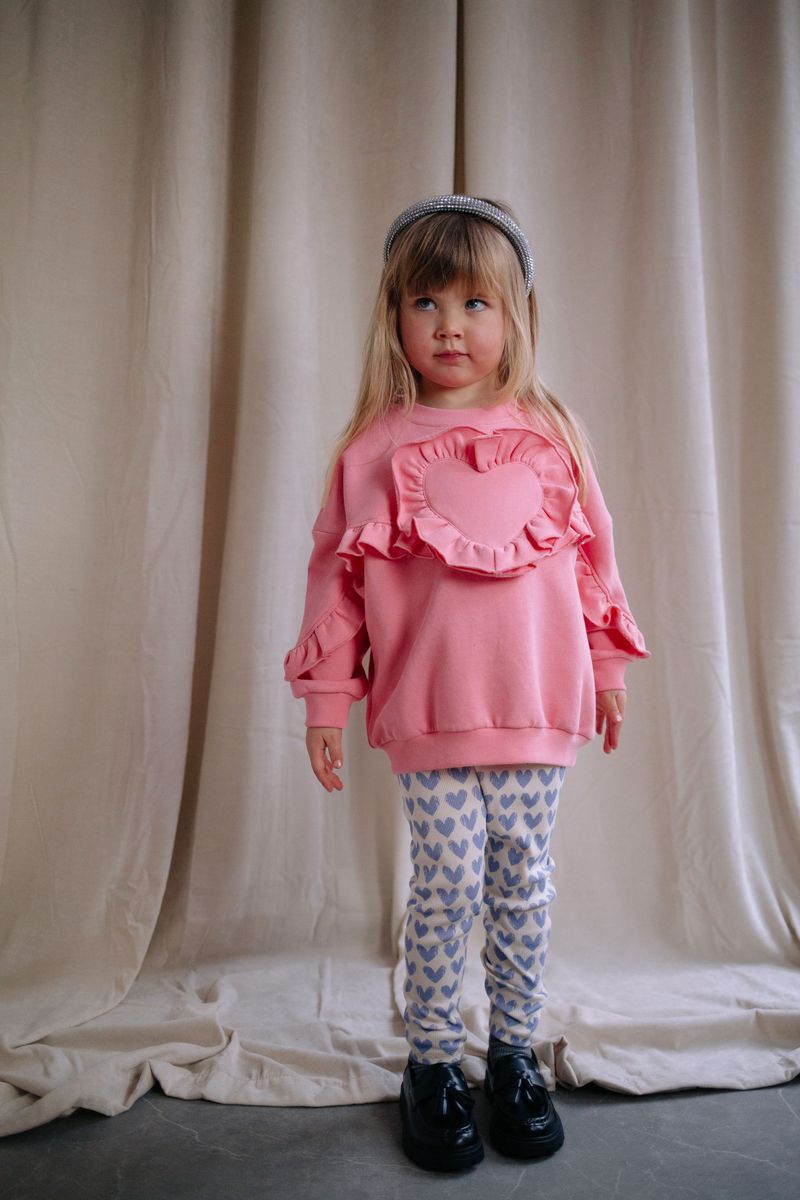 Daily Brat LaLaLove Sweater Strawberry Pink Girls