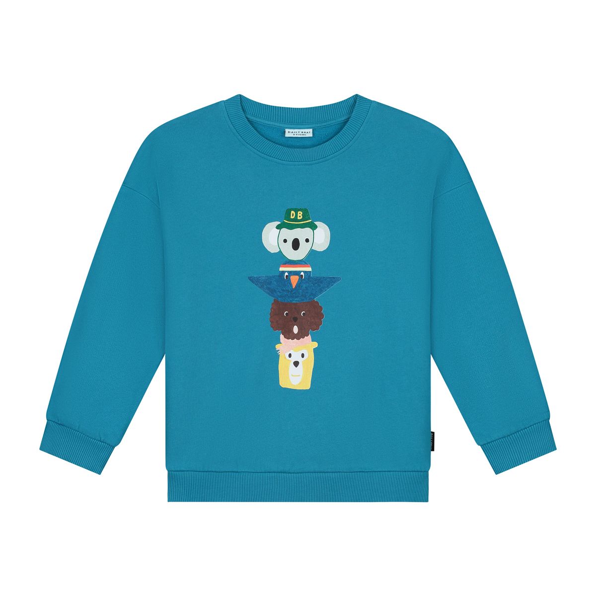 Daily Brat Wobble Totem Sweater Sage Serenity