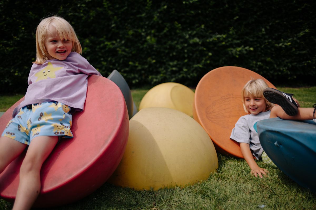 Daily Brat All Stars Swim Short Sky Blue