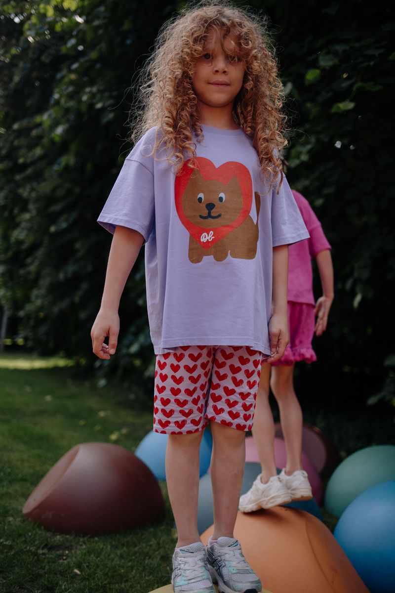 Daily Brat Adore Biker Shor Lilavender