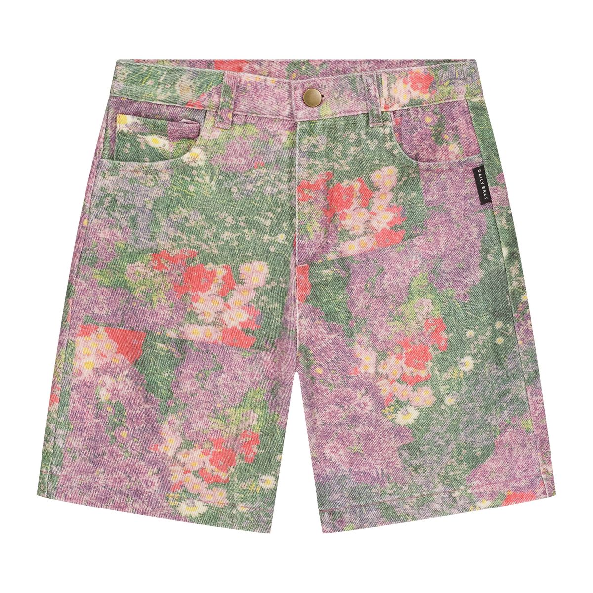 Daily Brat Cheecky Flower Shorts