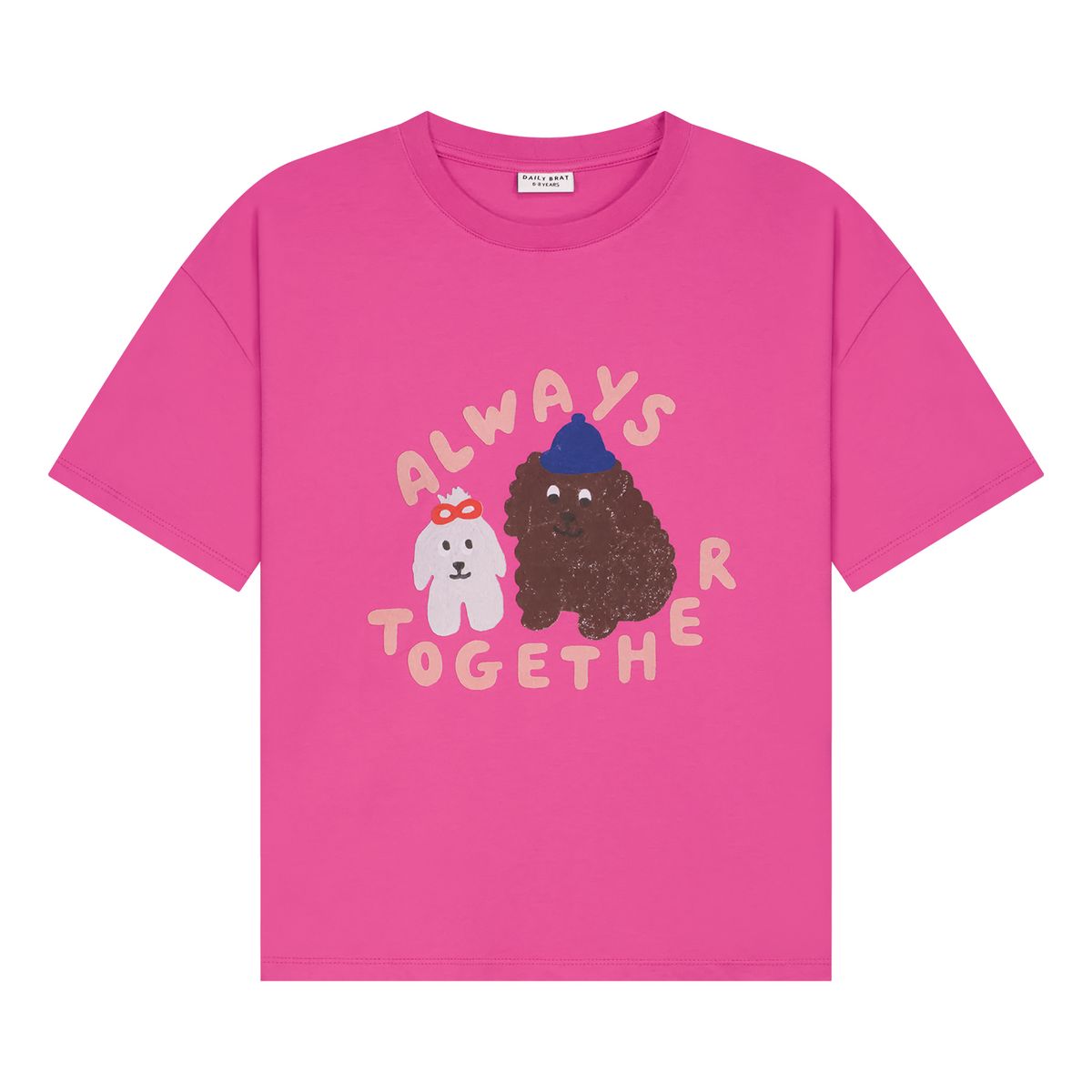 Daily Brat Always Together T-shirt Rose Rebel