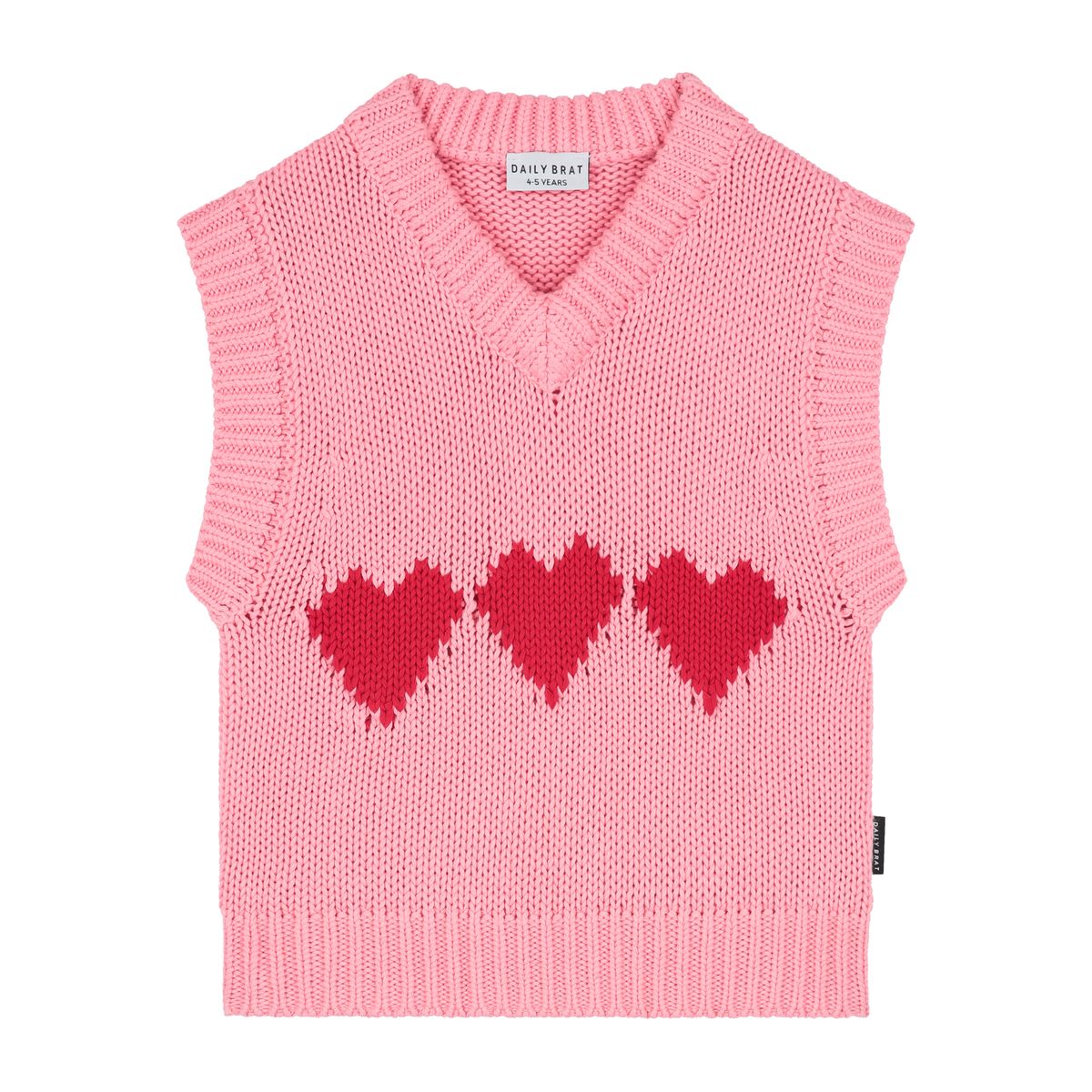 Daily Brat Pink Heart Spencer