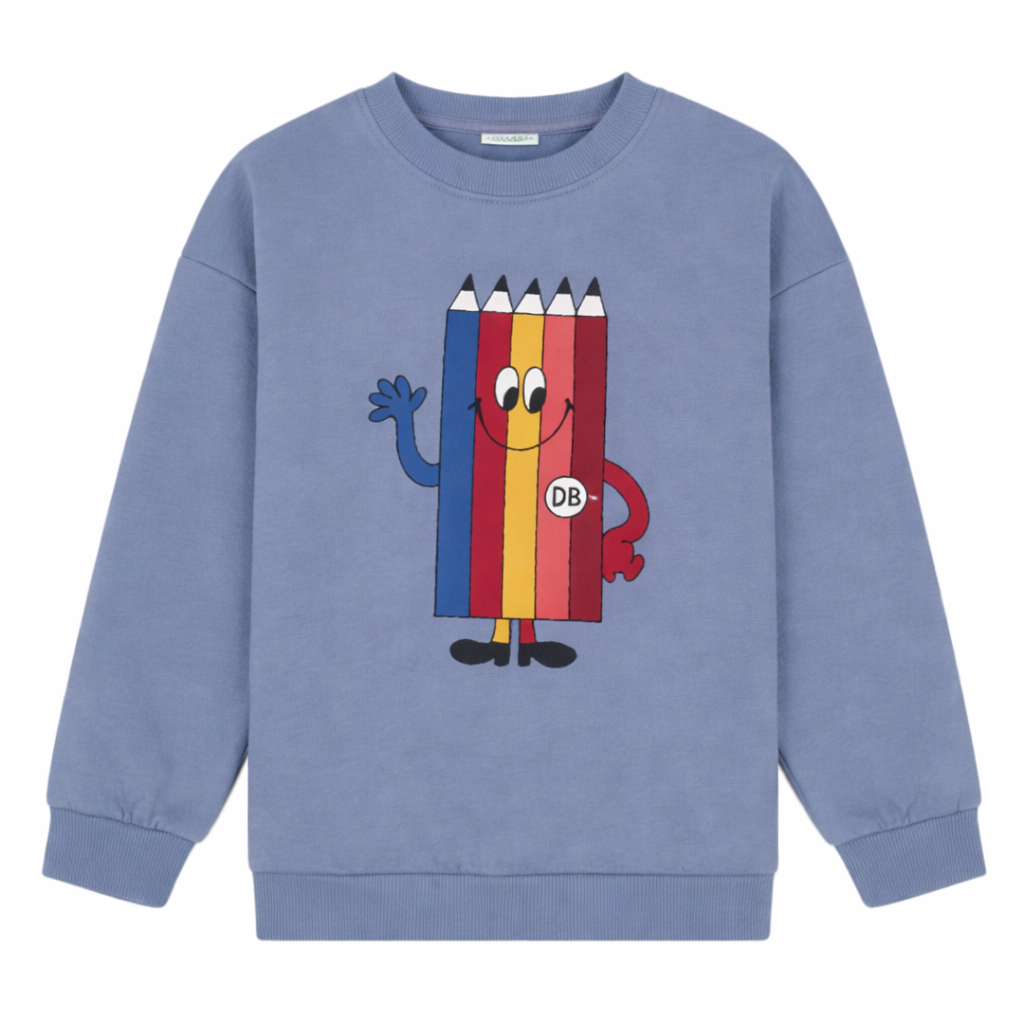 Daily Brat Happy Pencil Sweater