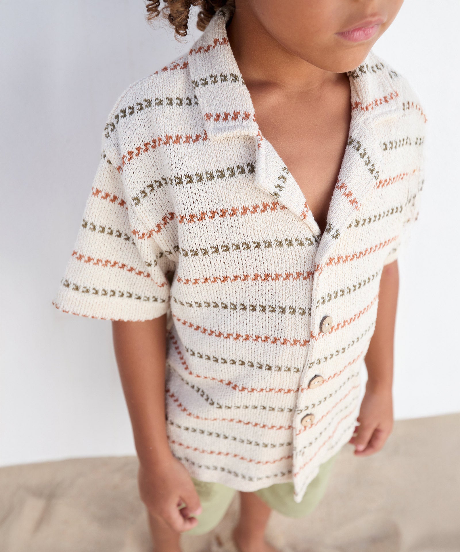 Play Up Stripped Jersey Blouse Shirt