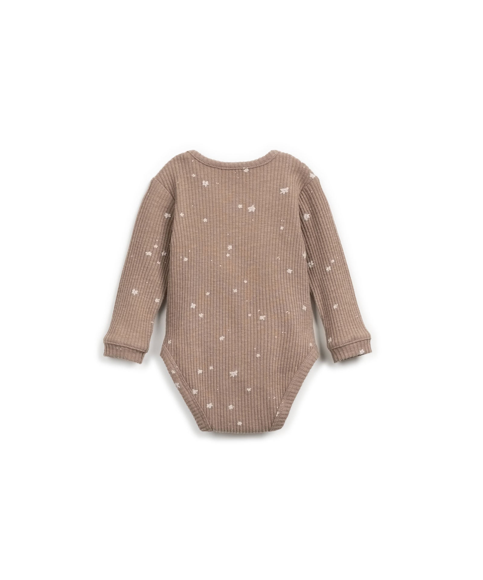 Play Up Printed Rib Flamé Body Romper