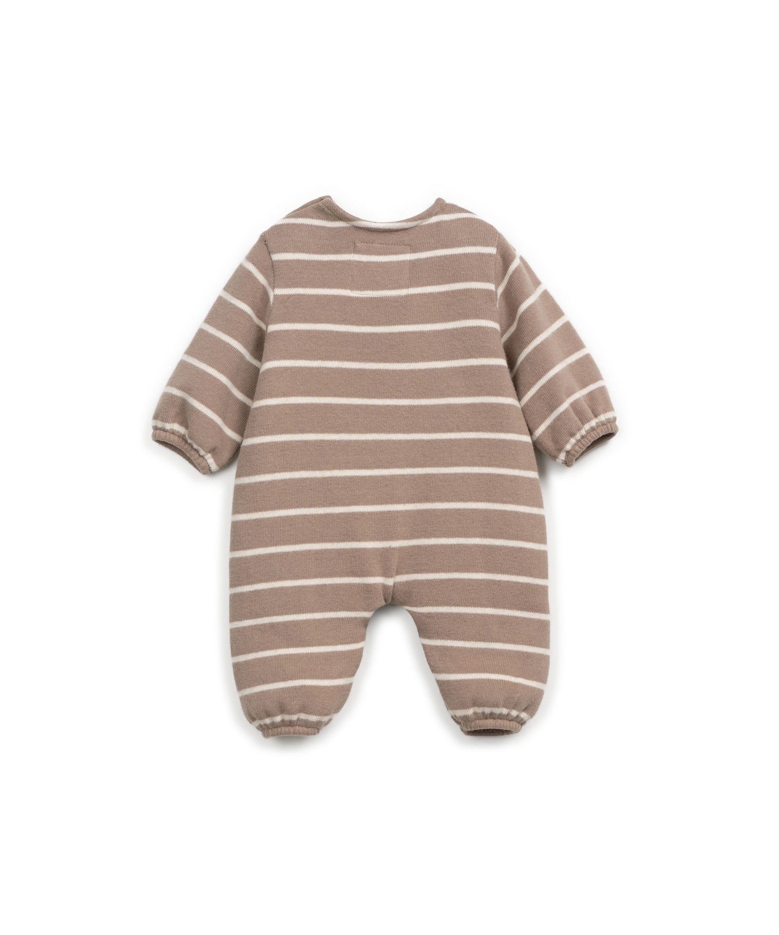 Play up Striped Flame Jersey Jumpsuit Boxpak Beige