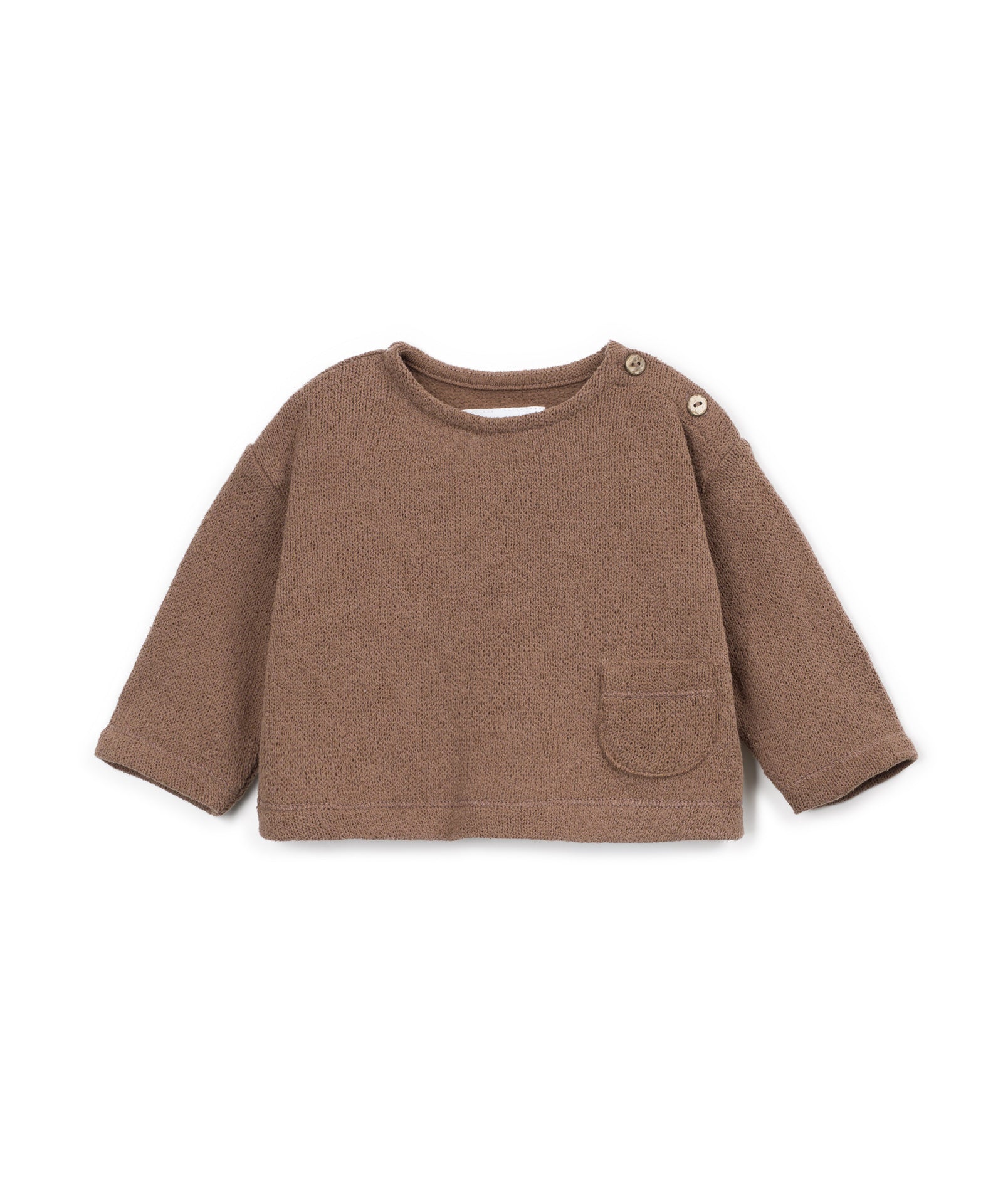 Play Up Baby jersey Sweater Brown