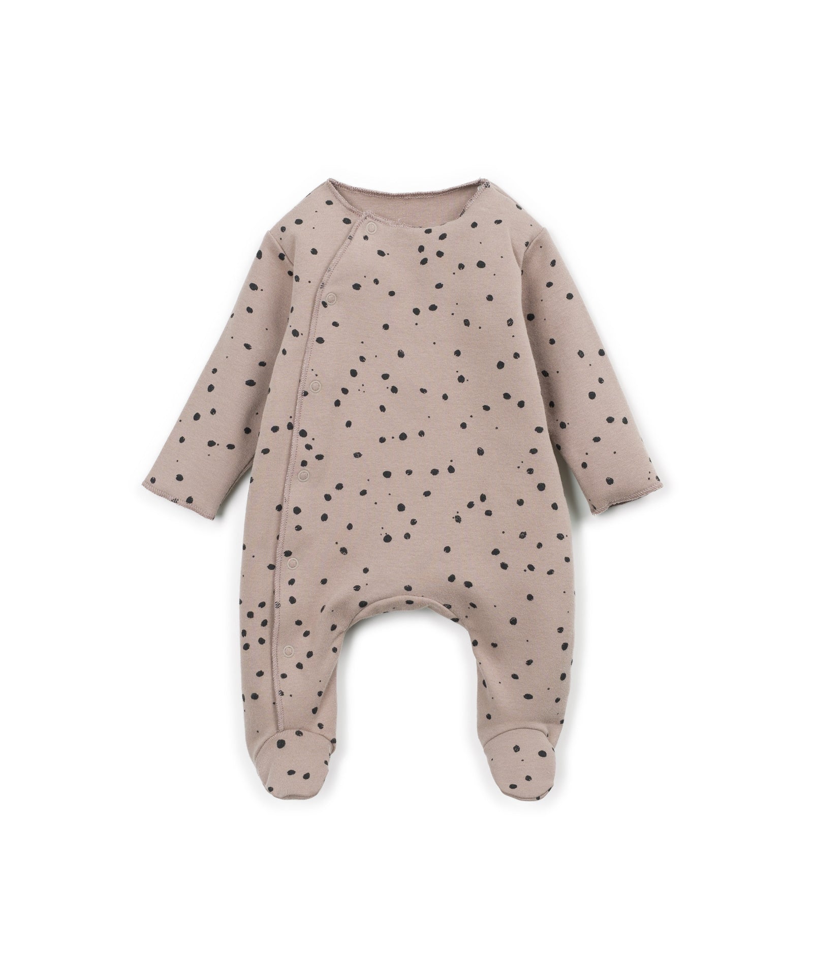 Play Up Printed Rib Jumpsuit E8oob Stip