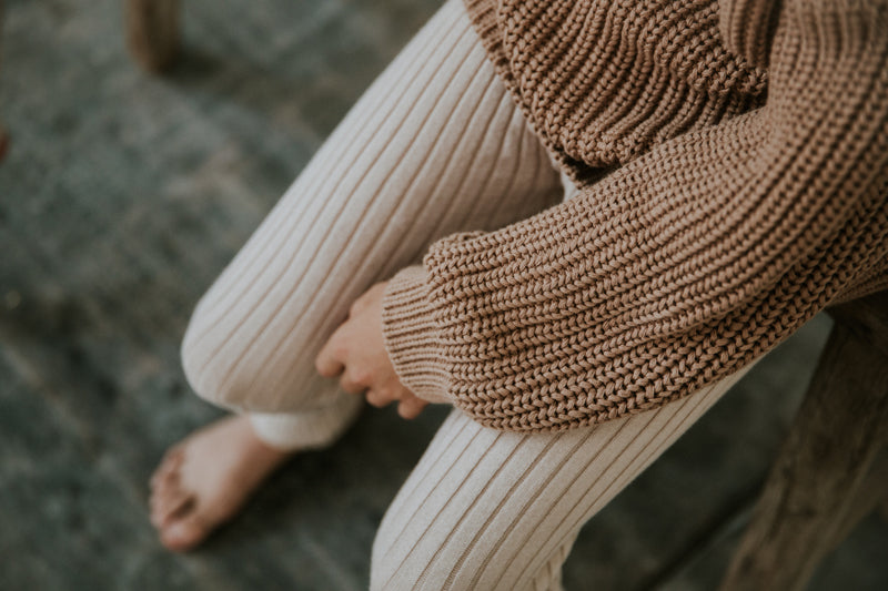 Yuki Knit Legging Cream