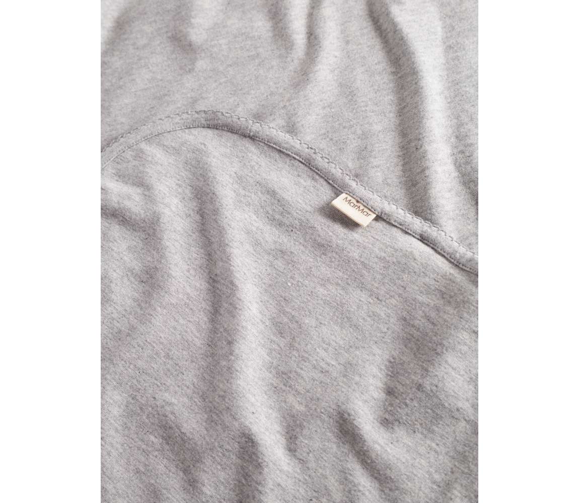 MarMar Copenhagen Omslagdoek Essentials Light Grey Melange
