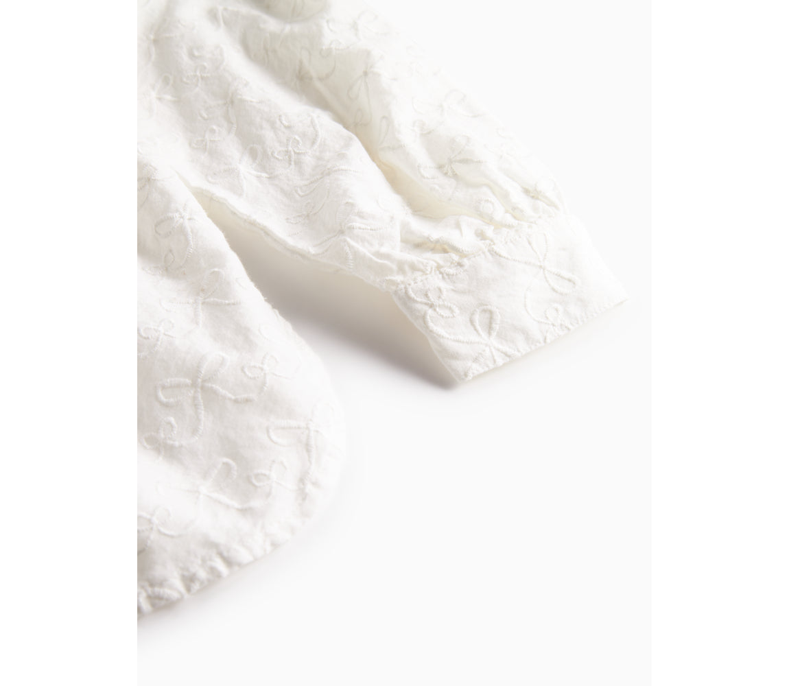 MarMar Copenhagen Trissa Cotton Bow Blouse Girls