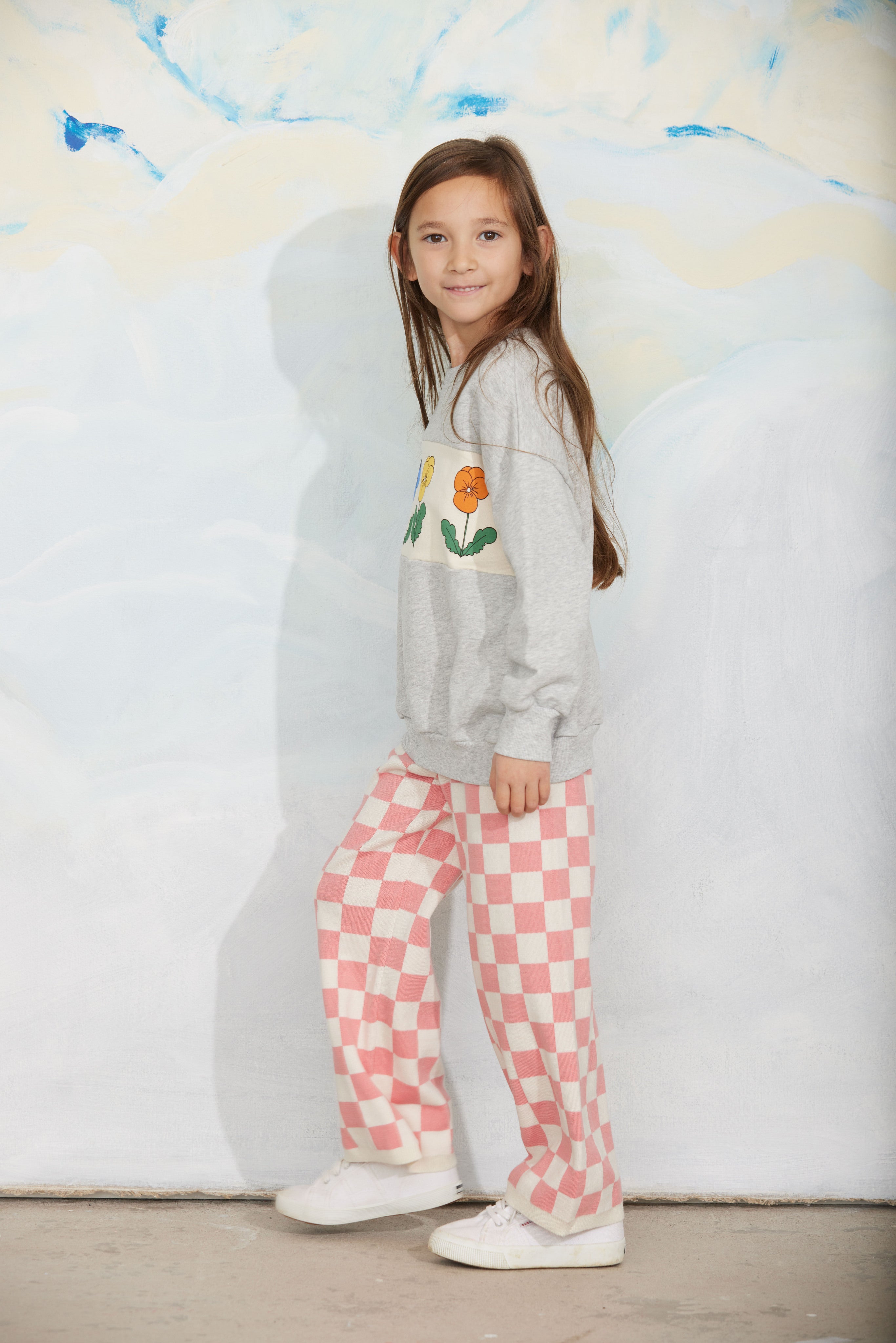 Mini Rodini Violas Panel Sweatshirt