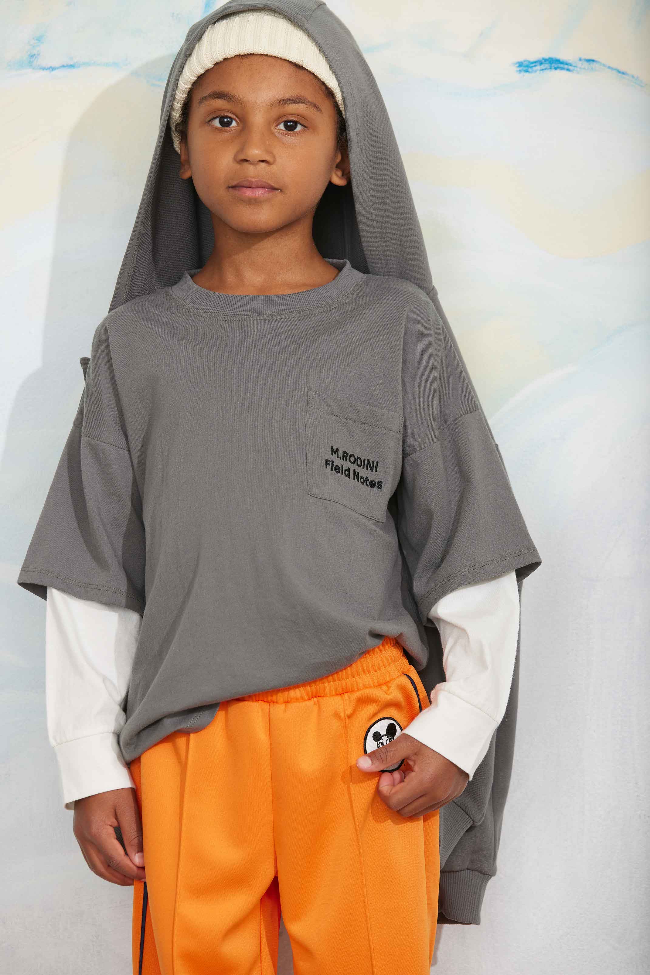 Mini Rodini Field Notes Emb LS Tee