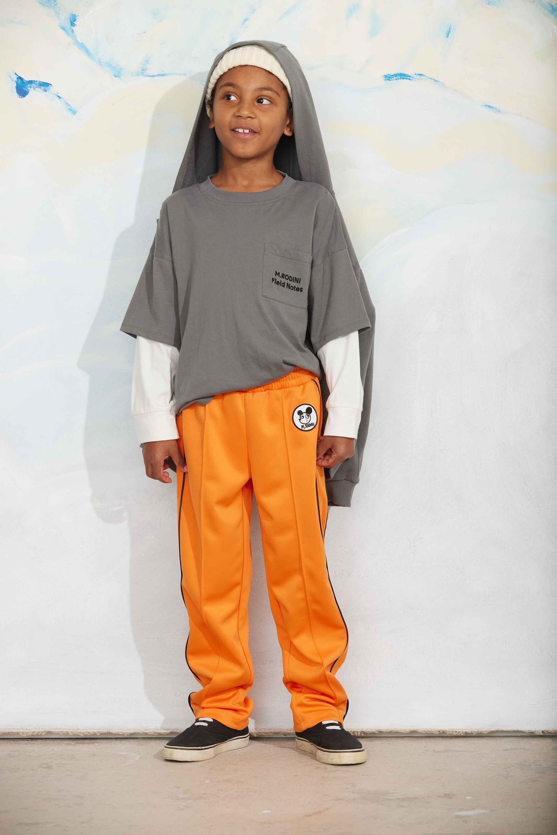 Mini Rodini Field Notes Emb LS Tee