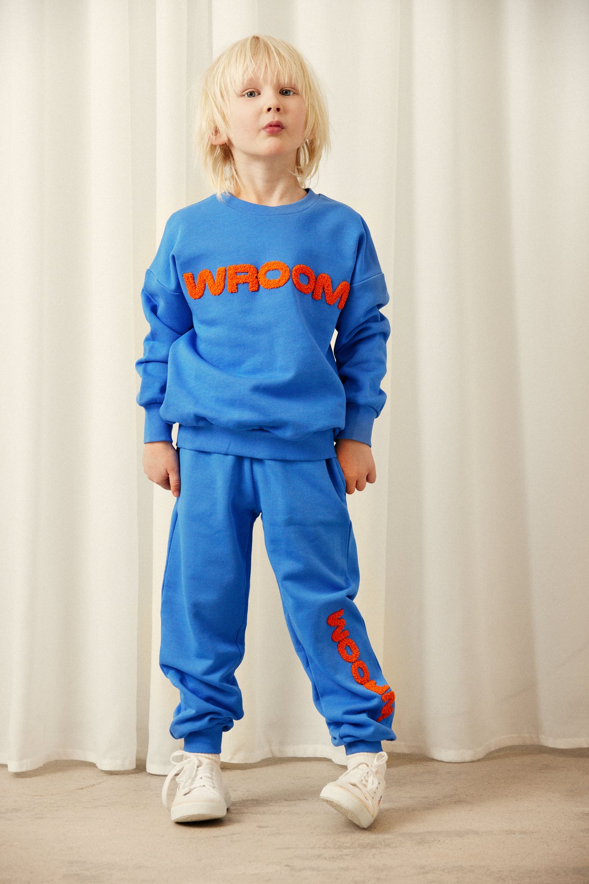 Mini Rodini Wroom Chenille Sweatshirt