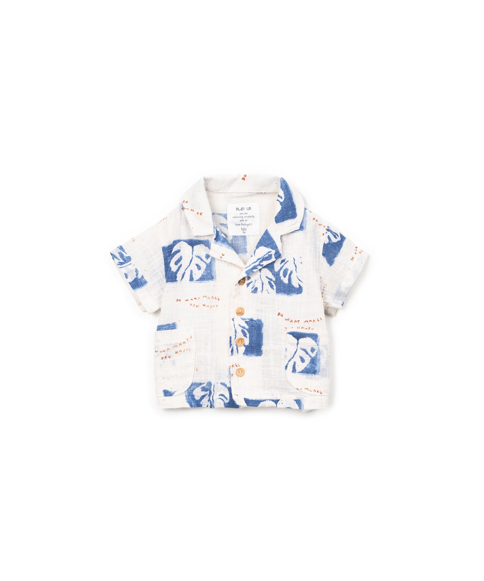 Play Up Baby Printed Woven Shirt Blouse