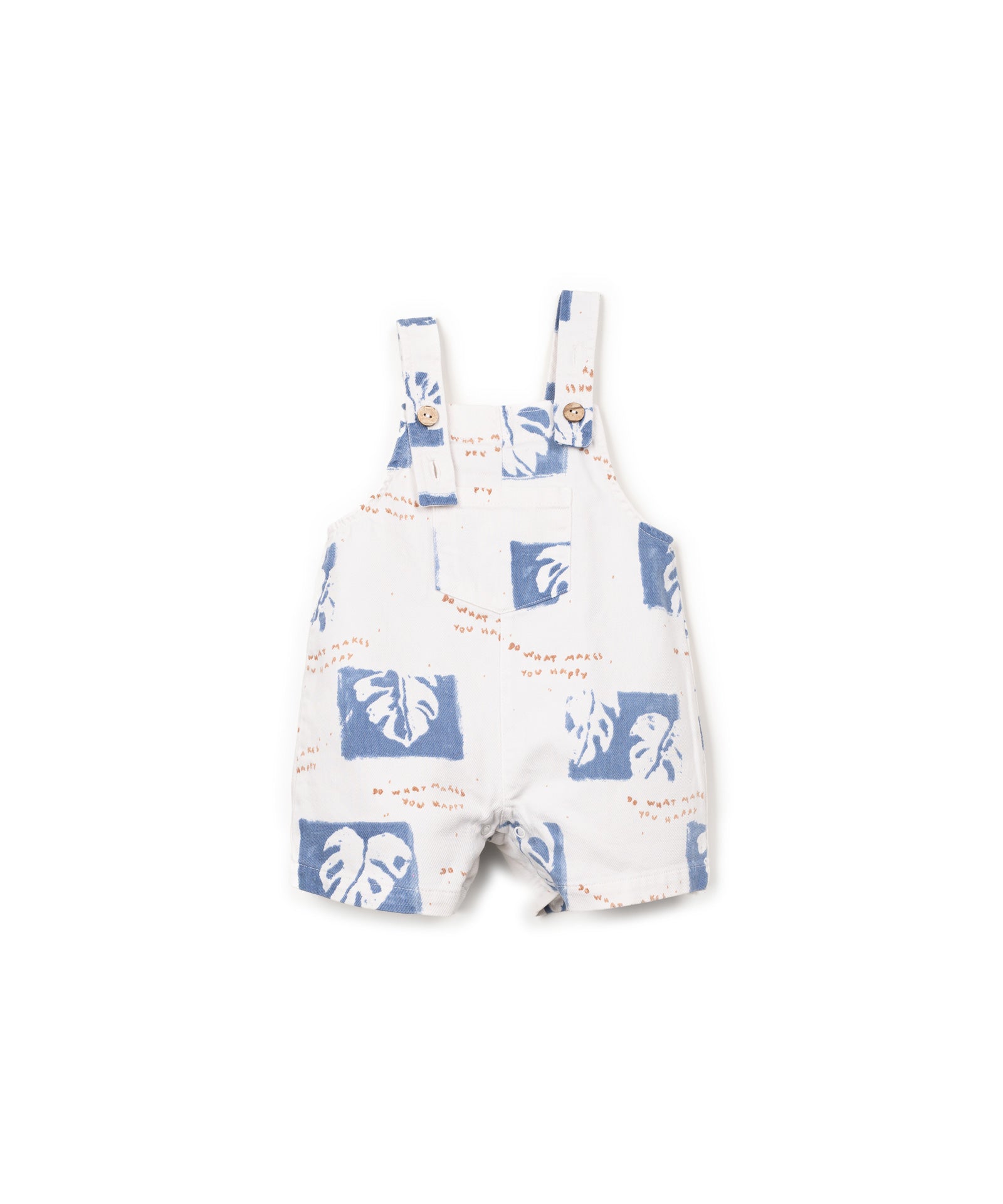 Play Up Printed Baby Twill Jumpsuit/ Tuinbroek