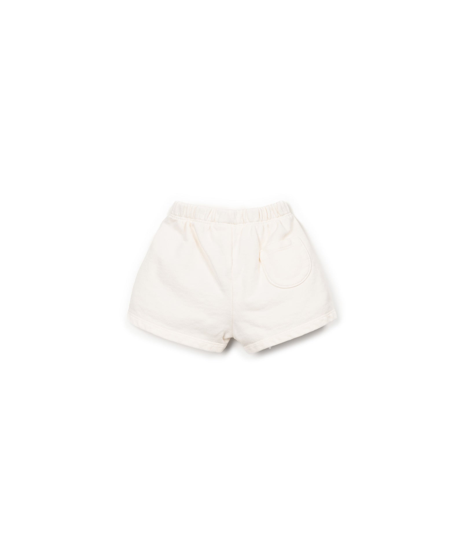 Play Up Baby Beige Fleece Short Palmtree