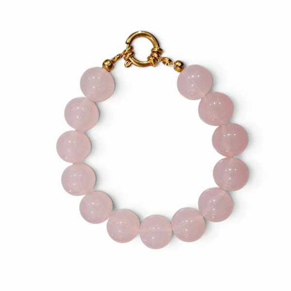 Feestbeest Kralenarmband Licht Roze