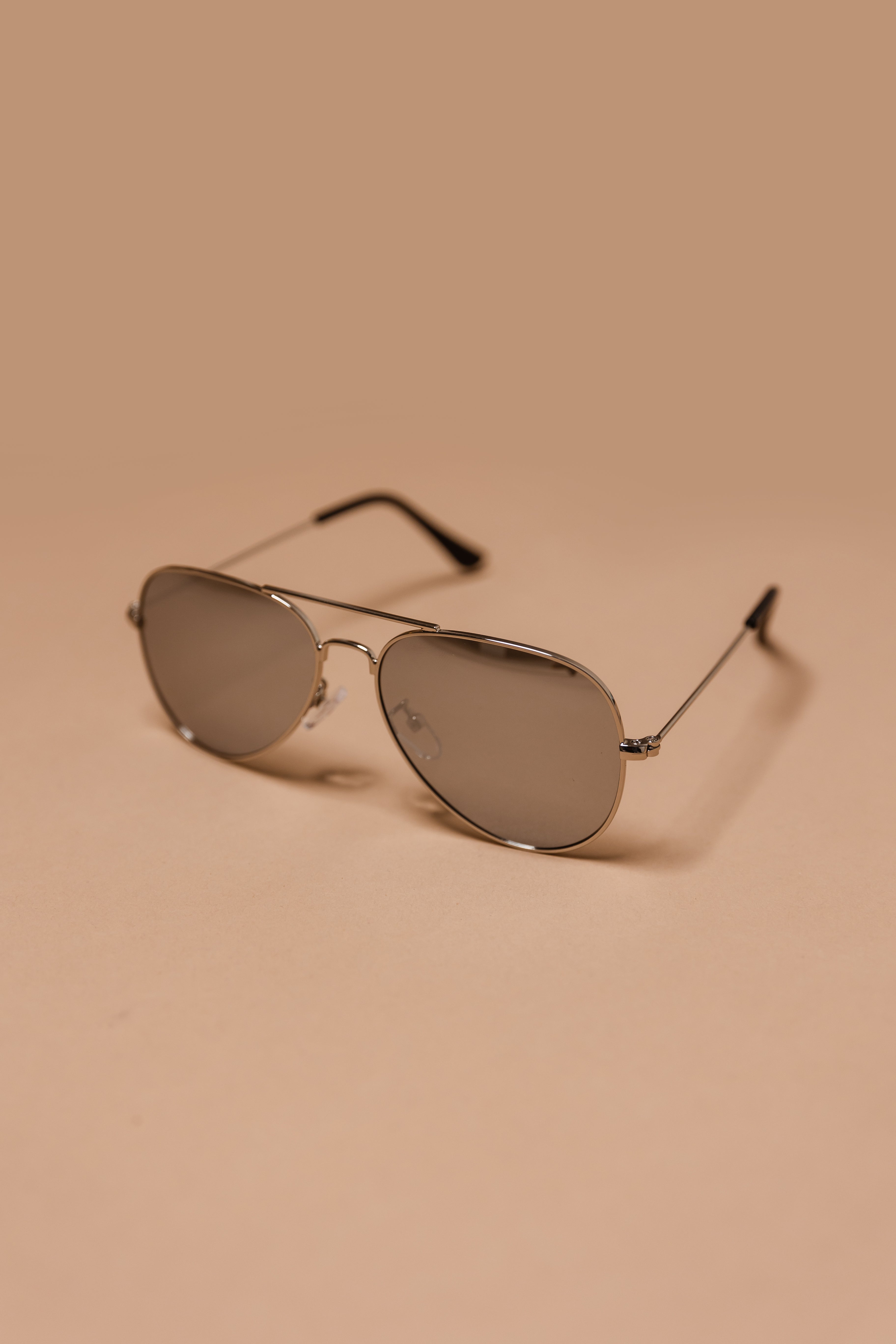 Baby Dutch Pilot glasses Silver unisex