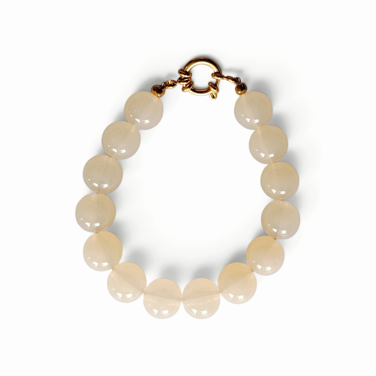 Feestbeest KralenArmband Beige