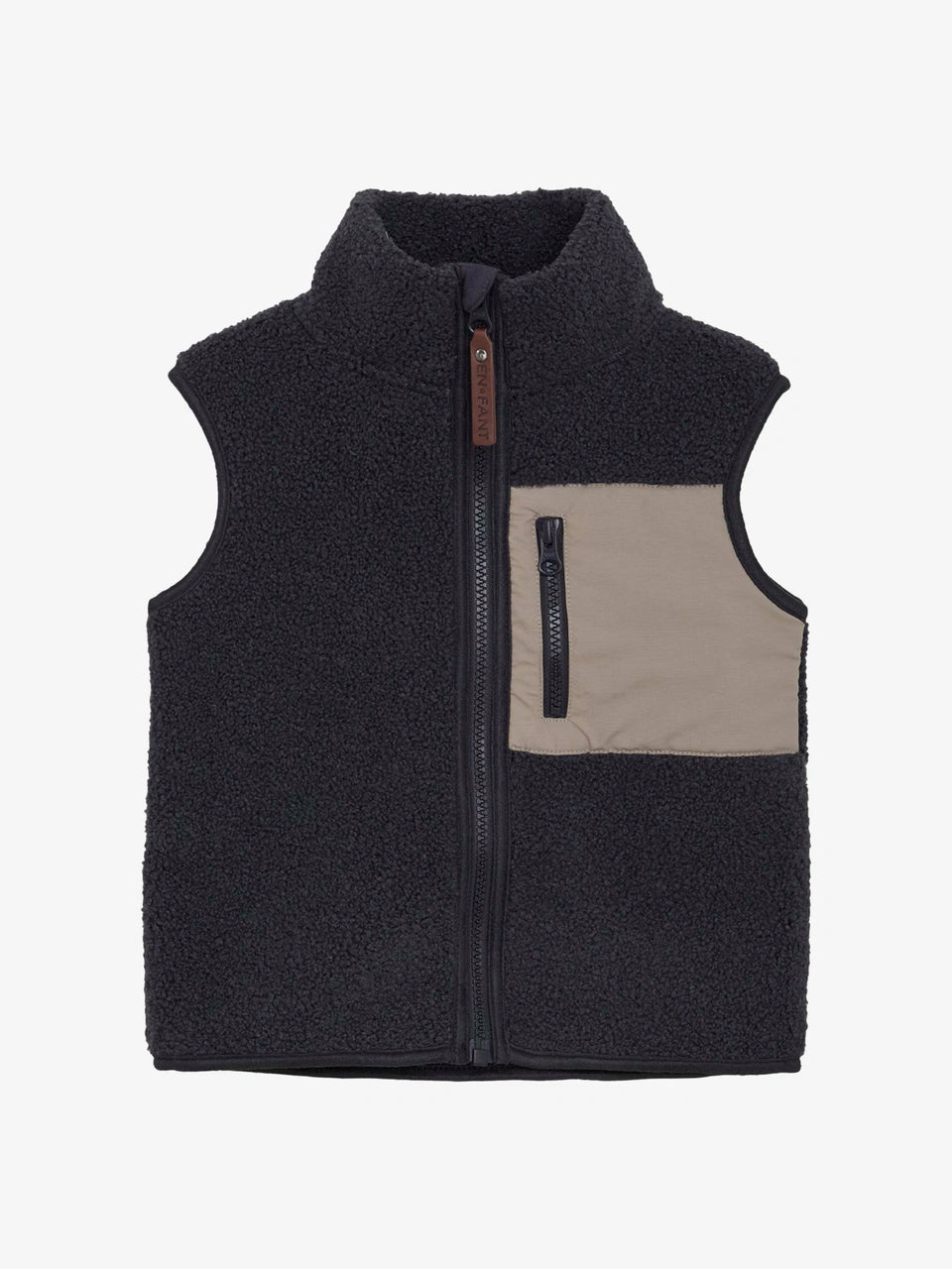 EnFant Waistcoat Teddy Ebony