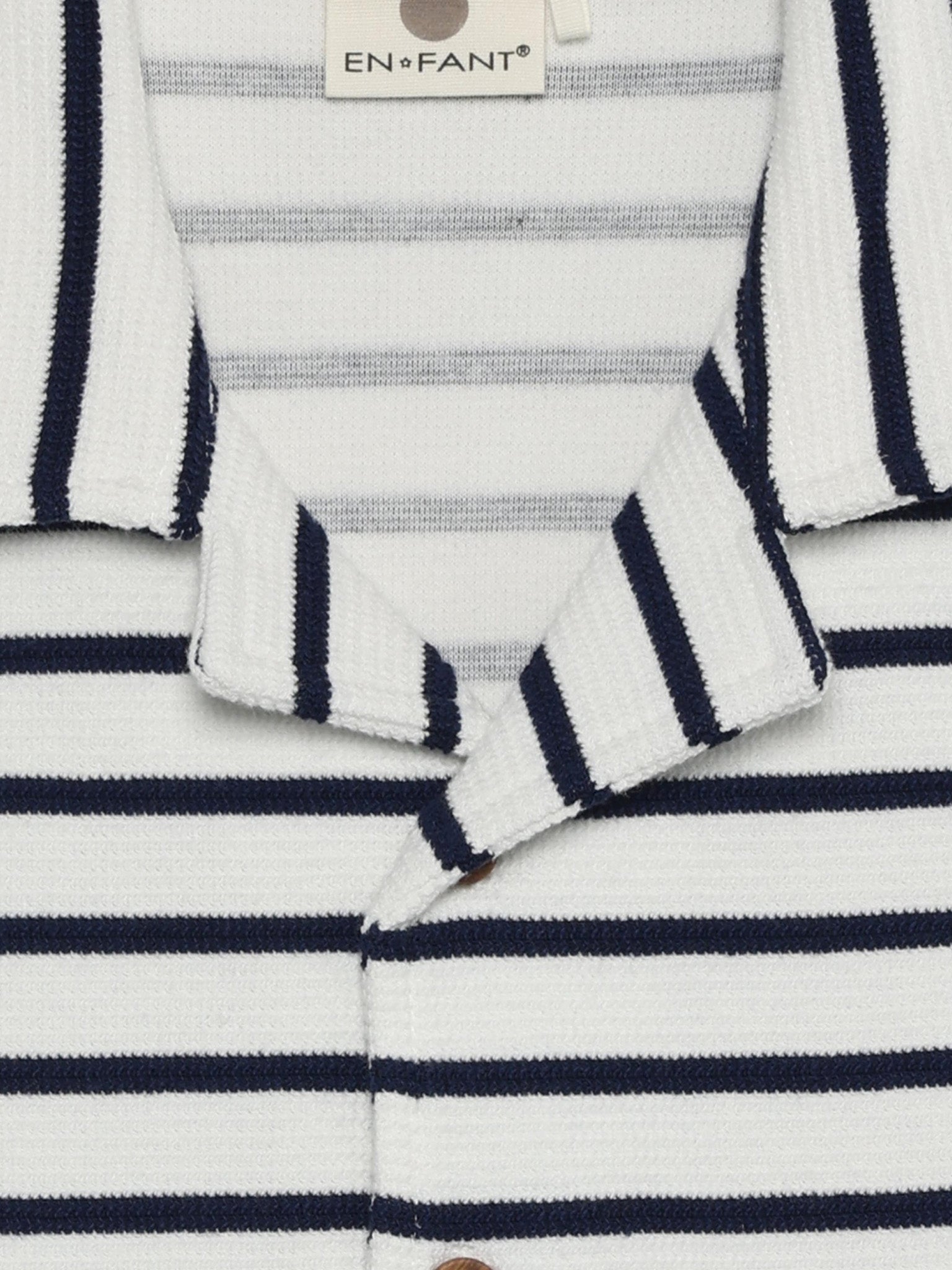 Enfant Shirt Sweat Stripe Jongens