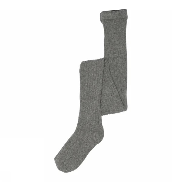 MP Denmark Cotton Rib Tights Grey Melange 491