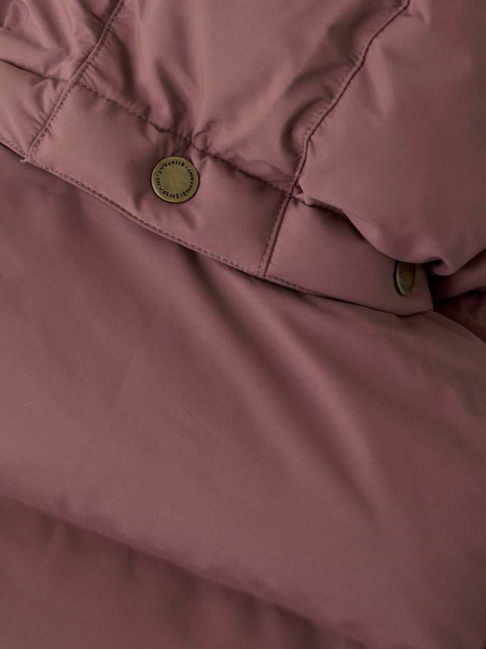 EnFant Jacket Quilt Solid Rose Taupe