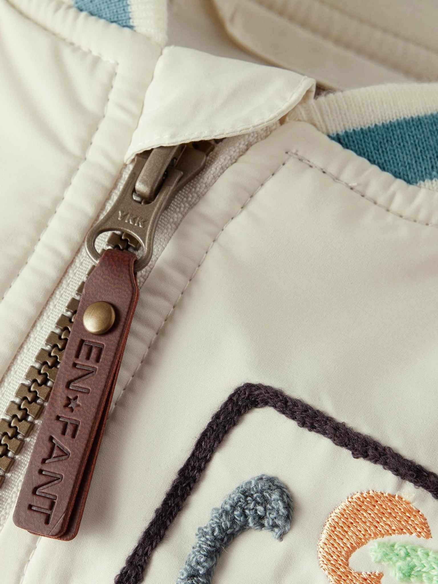 Enfant Bomber Summer Jacket W. Embroidery Citadel
