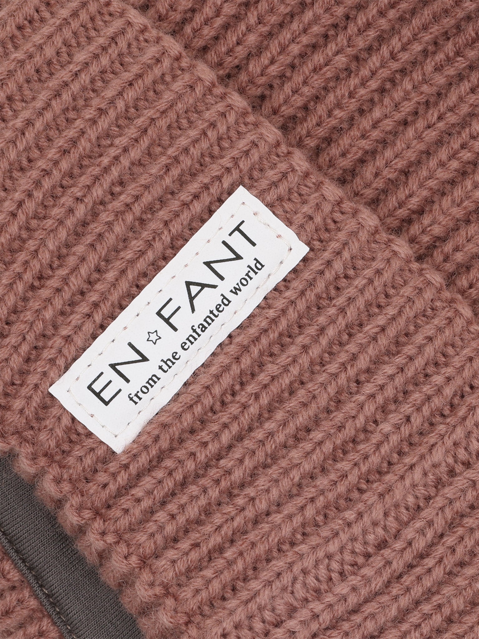 Enfant Beanie W. Lining Burlwood