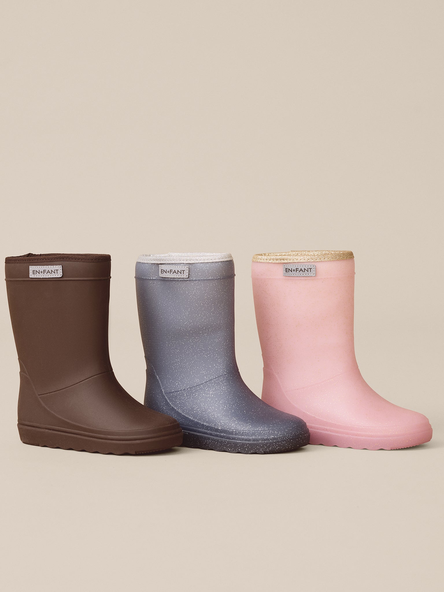 Enfant Thermo Boots Solid Coffee Bean