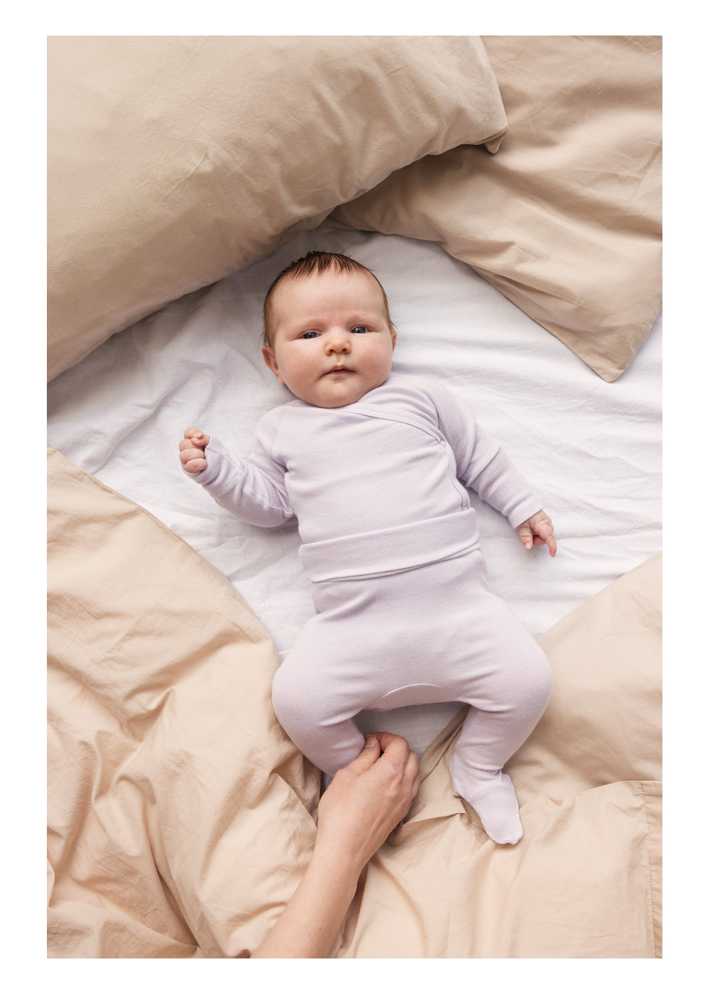 MarMar Copenhagen Longsleeve Tuti Wrap Baby Sweet Violet