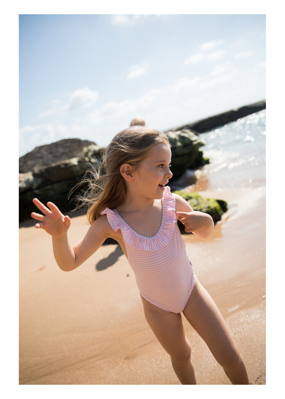 MarMar Copenhagen Swilla Badpak Pink Stripe