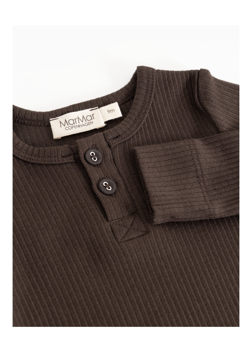 MarMar Copenhagen Body Baby Romper Dark Roast
