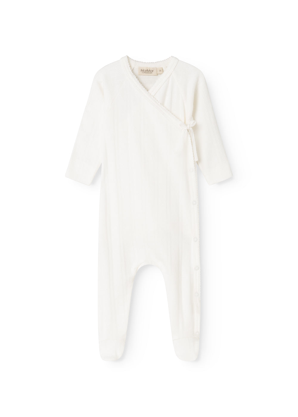 MarMar Rubetta Modal Pointelle Boxpak Gentle White