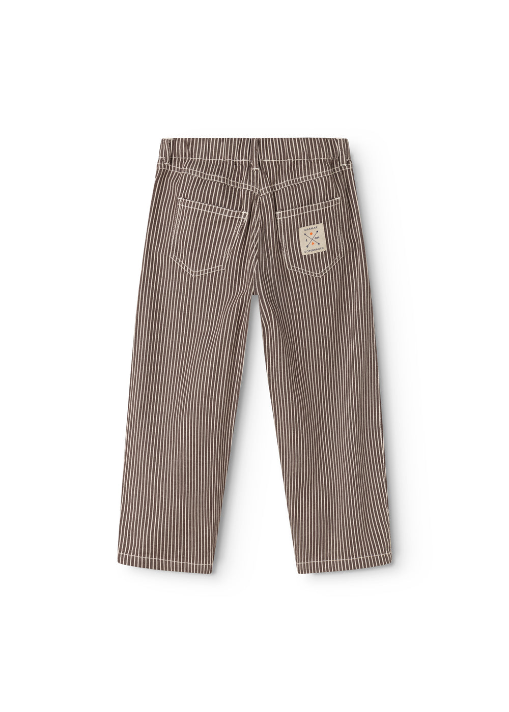 MarMar Copenhagen Pando Soft Denim Dark Brownie Stripe