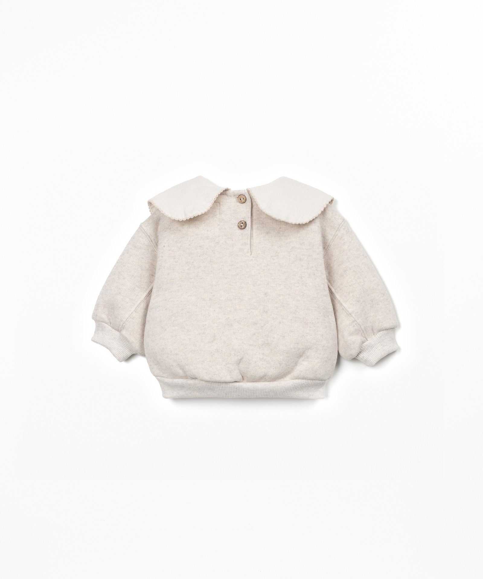Play Up Fleece Sweater Off white
