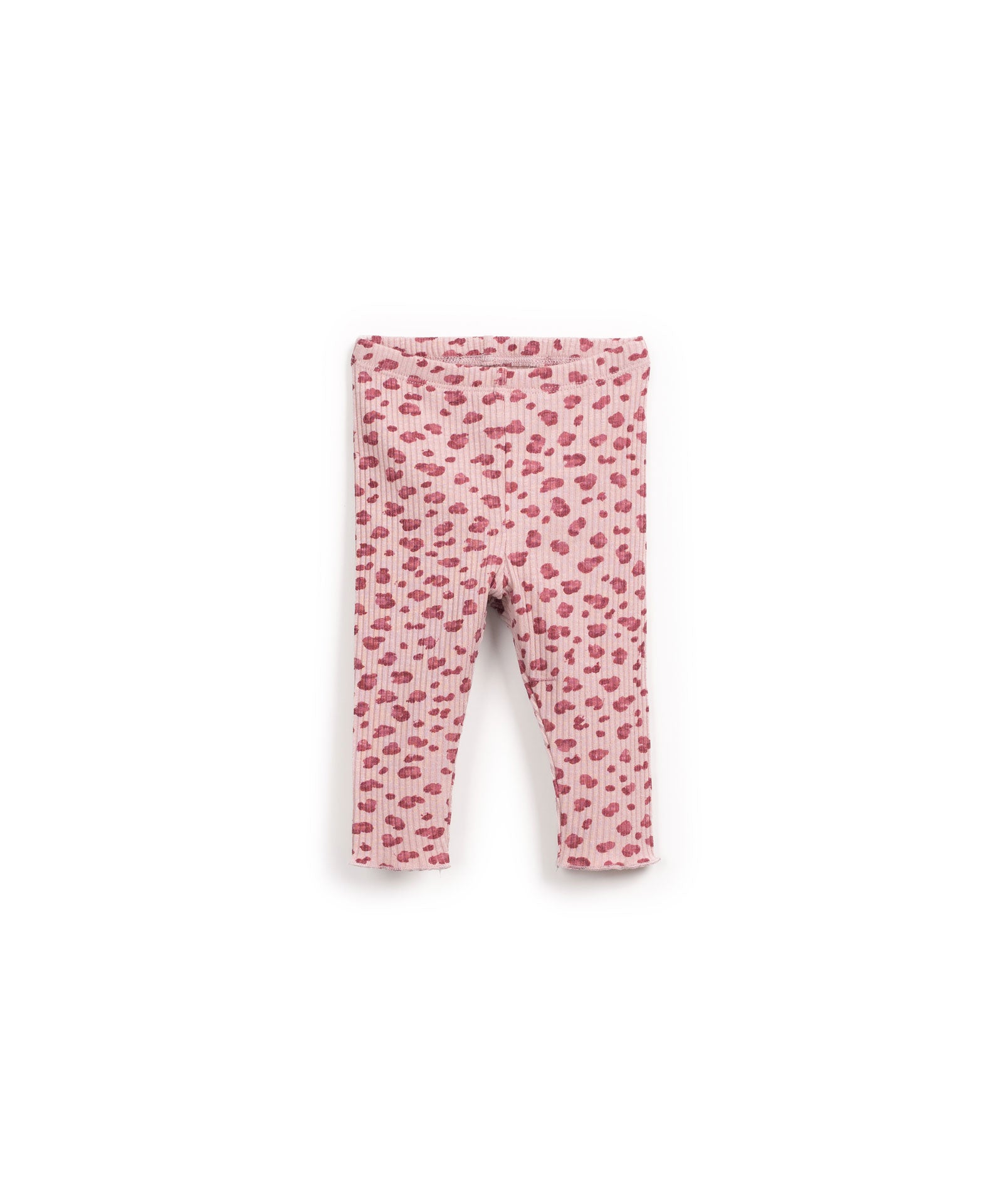 Play up Printed Pink Rib Legging