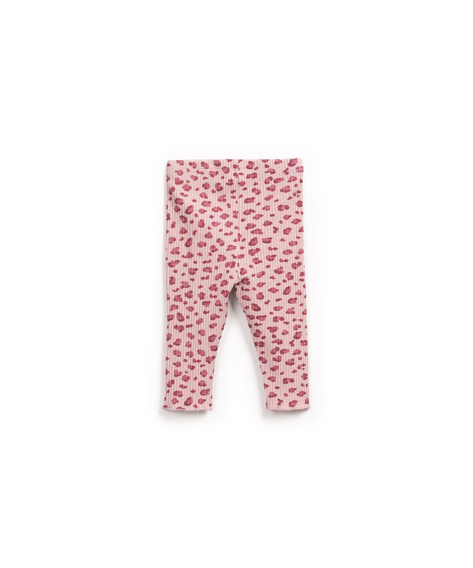 Play up Printed Pink Rib Legging