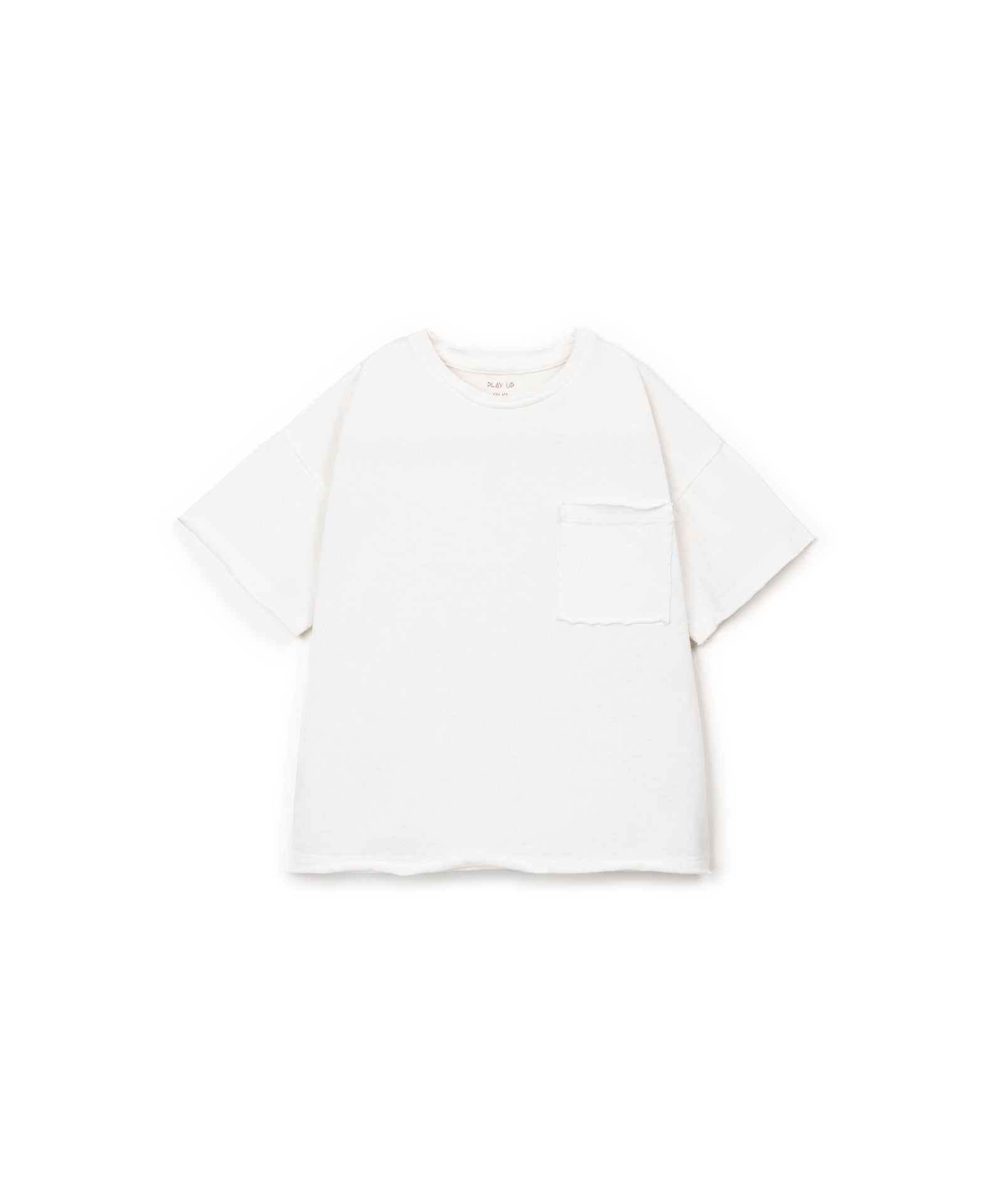 Play Up Beige Jersey T-shirt 10900