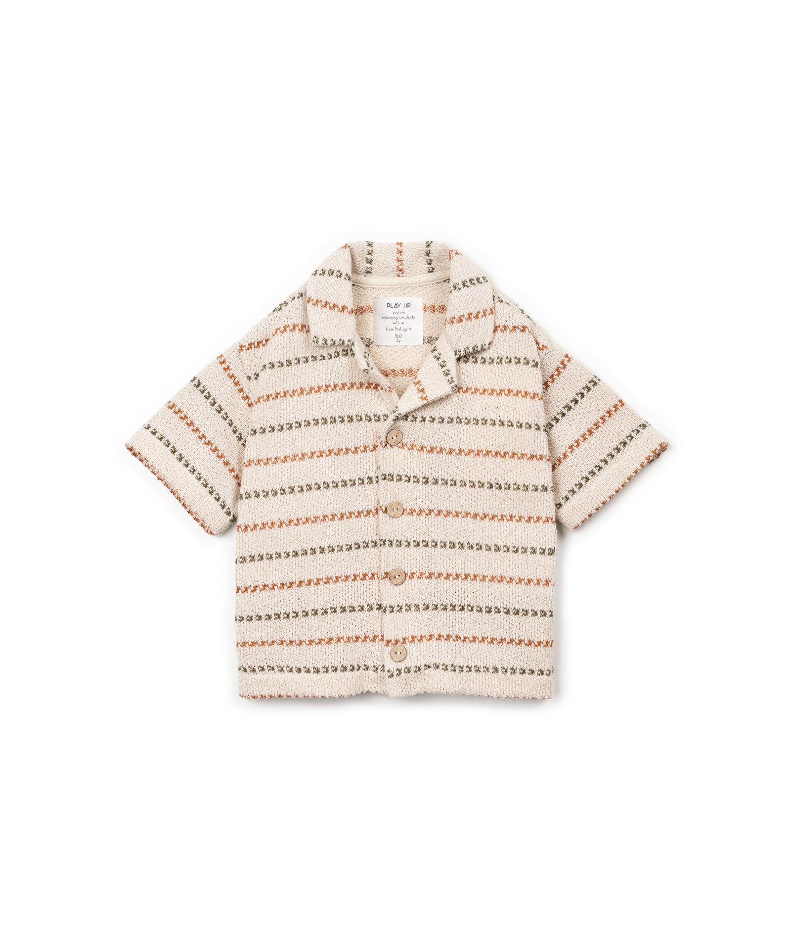 Play Up Stripped Jersey Blouse Shirt