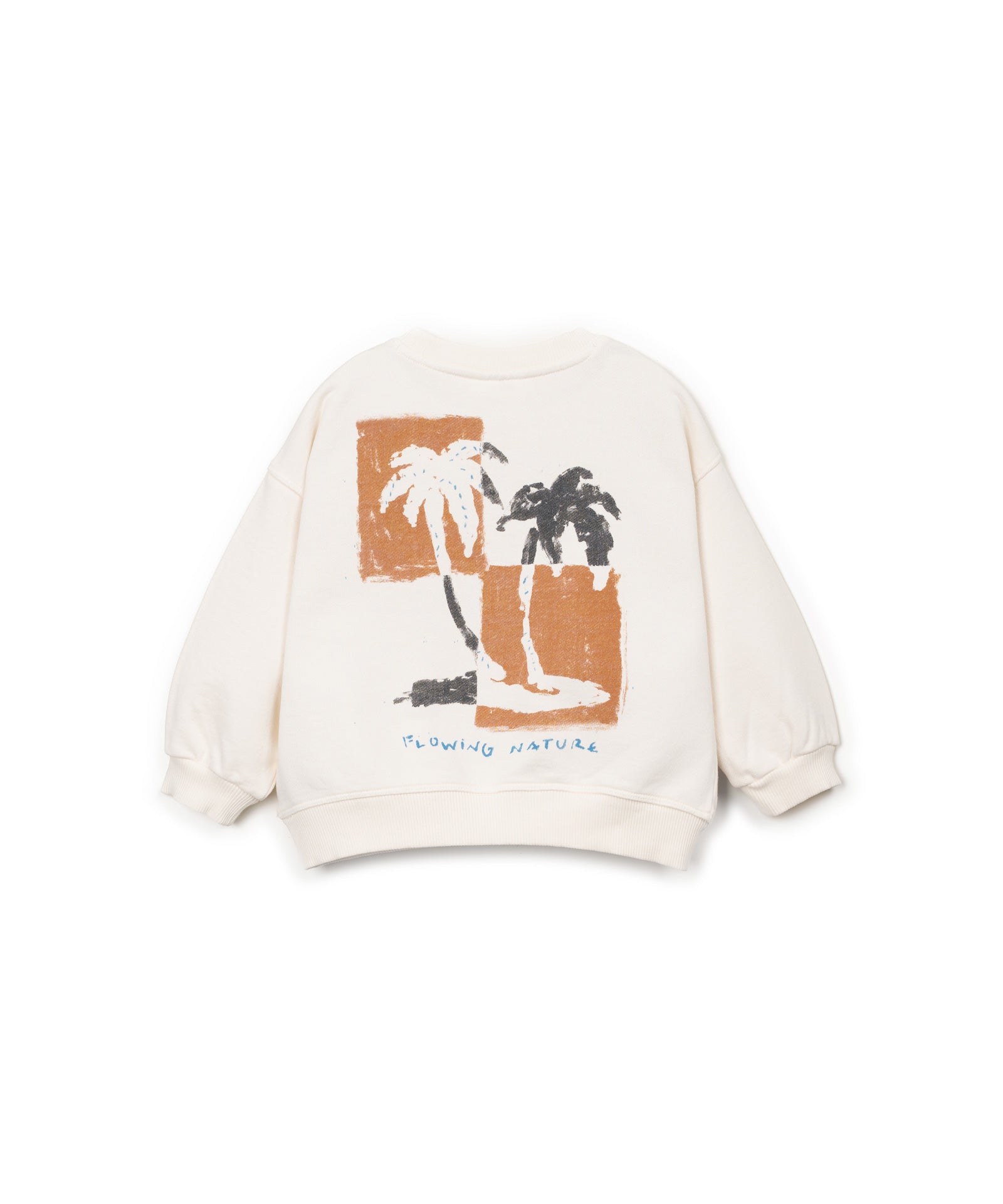 Play Up Fleece Sweater Beige Palmboom