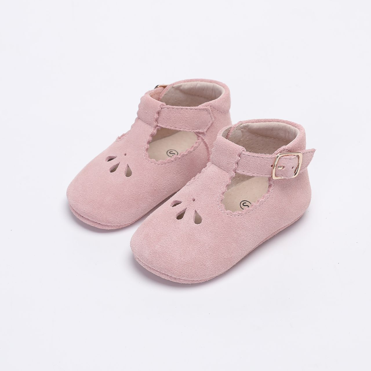 Baby Dutch Evi Babyboots Pink Suede