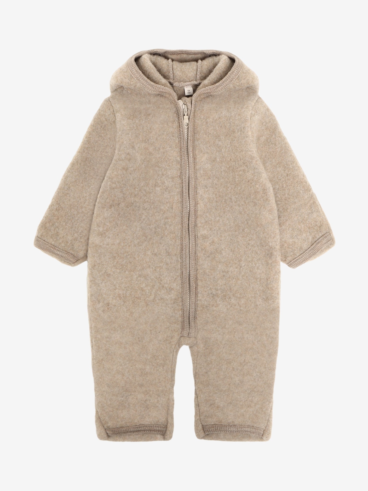 HUTTELiHUT Pram Suit Wol Fleece Savannah Melange