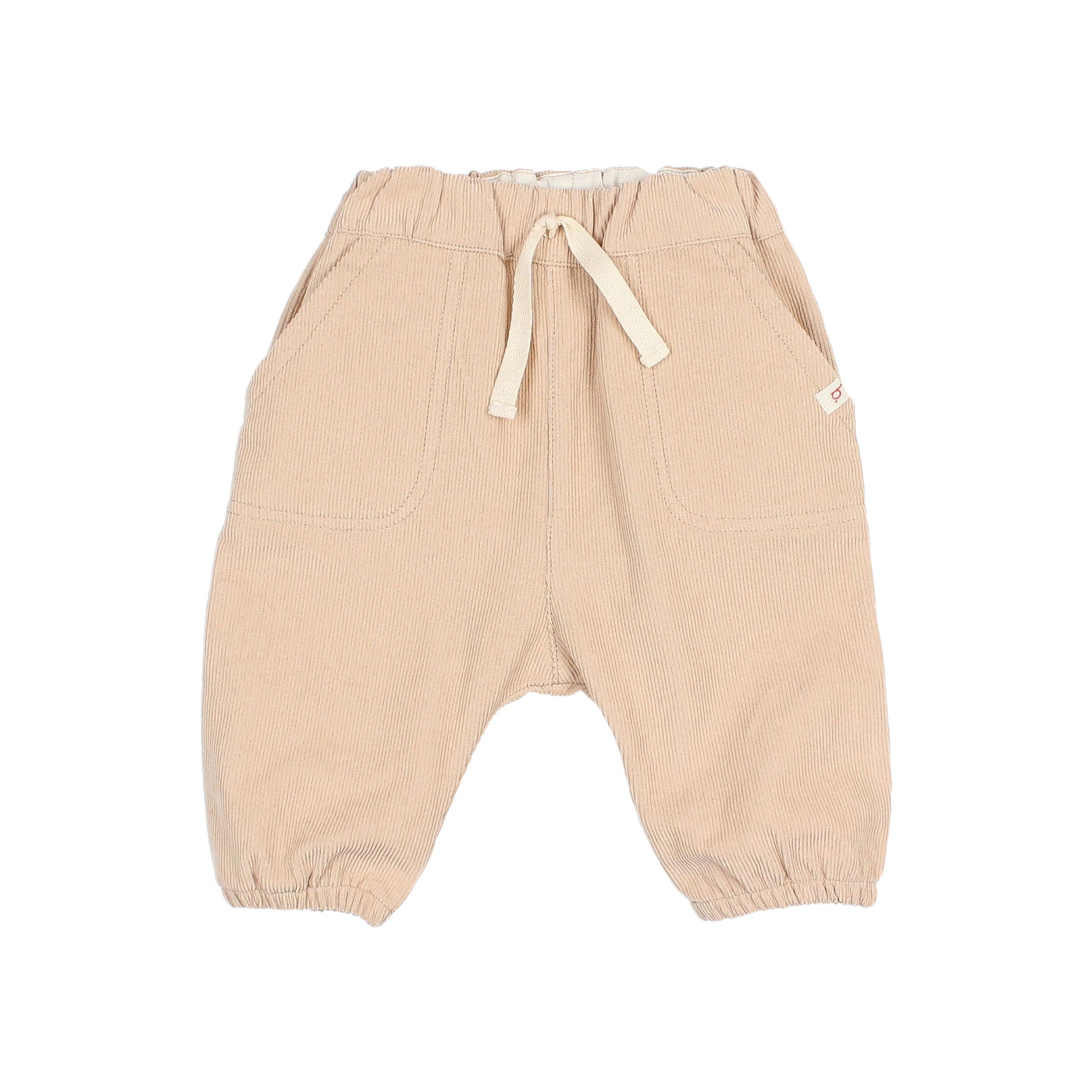 Búho Baby Soft Velour pants Biscuit