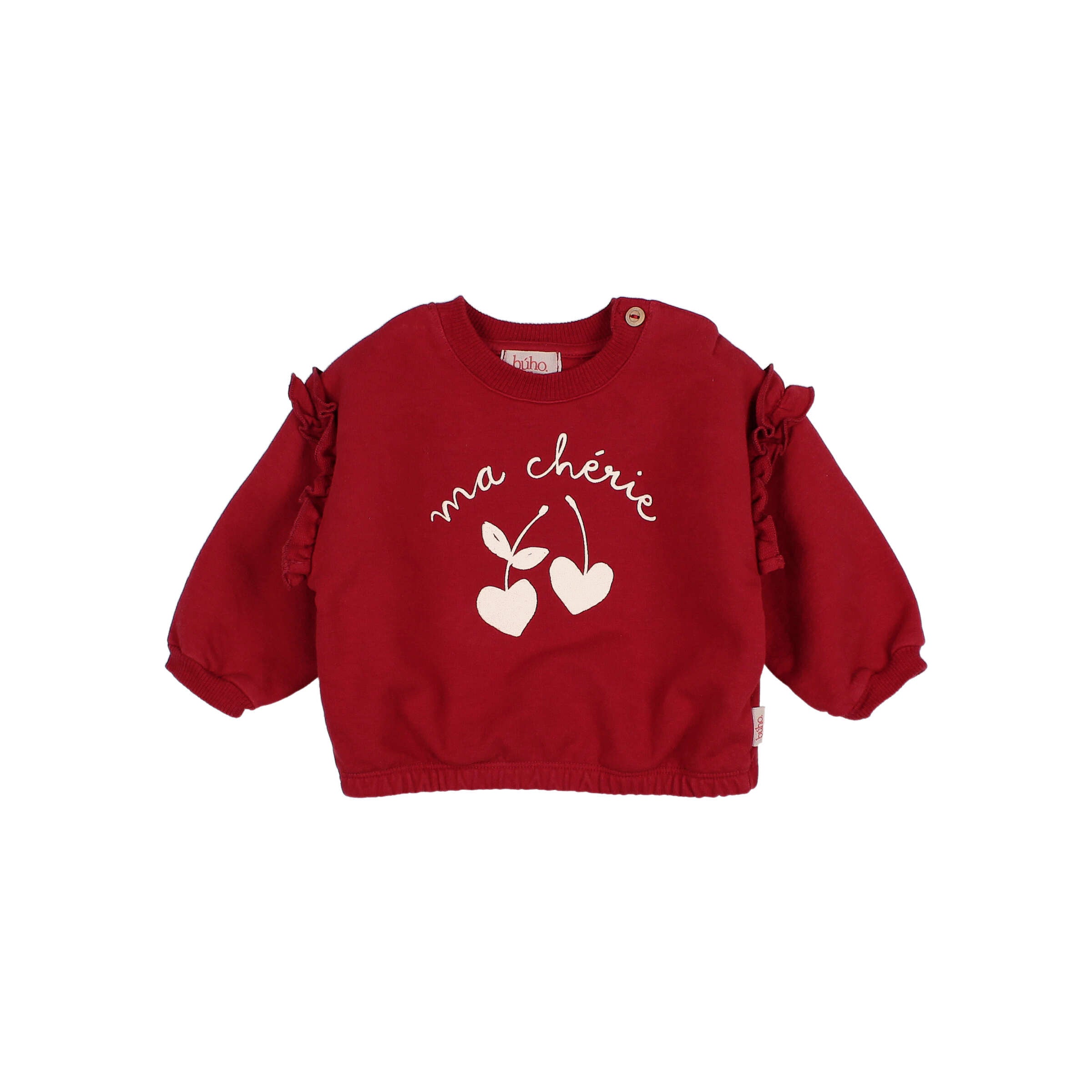 Búho Baby Chérie Sweatshirt Cherry