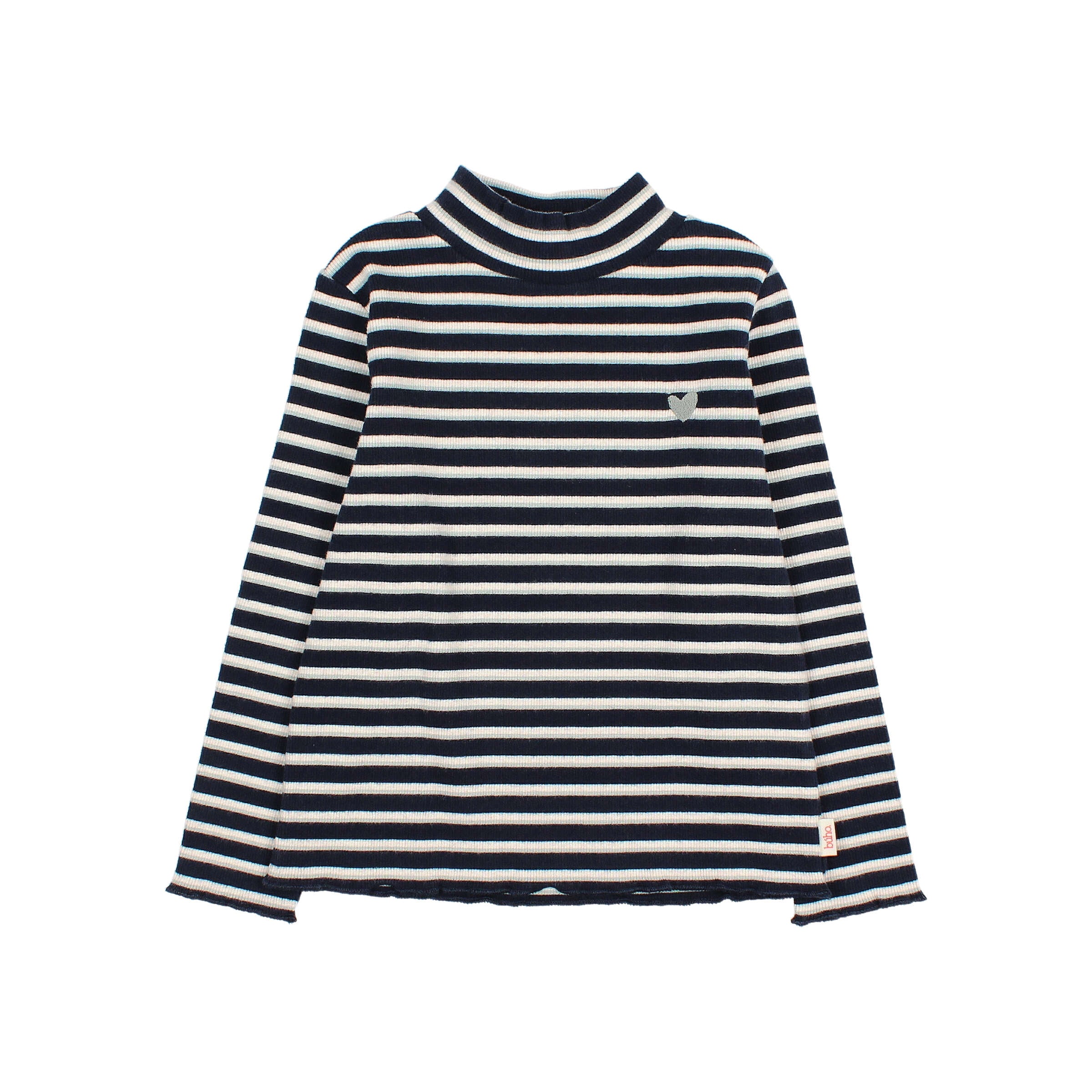 Búho Fancy Stripes T-shirt Navy
